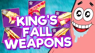 NEW Destiny 2 King's Fall Weapons Are TOP TIER!