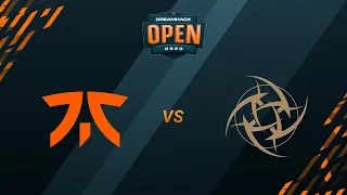 Fnatic vs Ninjas in Pyjamas - Inferno - Lower Bracket Semi-Final - DreamHack Open Fall 2020