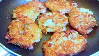 Вкуснятина из картошки / Драники с колбасой