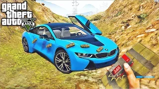 РЕАЛЬНАЯ ЖИЗНЬ В GTA 5 - ВЗОРВАЛИ BMW i8! ЭПИЧНЫЙ ВЗРЫВ БЕХИ! ⚡ГАРВИН