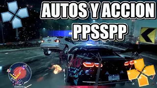 Top 10 : Mejores juegos de CARRERAS Y ACCION para PPSSPP-Android/PC - 2023