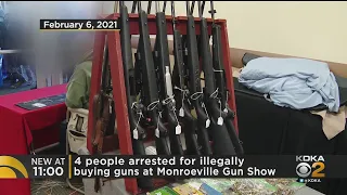 4 Arrested, 19 Guns Seized After Surveillance At Gun Show In Monroeville