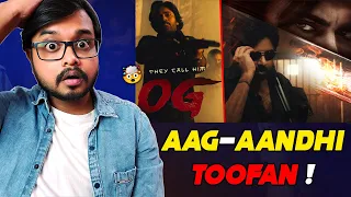 OG Glimpse - Hungry Cheetah (Hindi) Reaction & Review 🔥| Pawan Kalyan | Sujeeth