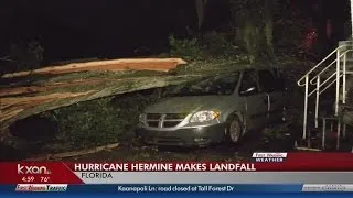 Hurricane Hermine makes landfall in Florida