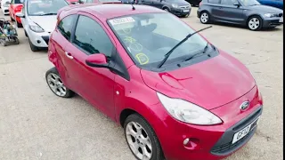 Copart Accident Damaged Salvage Ford Ka Titanium PT 1