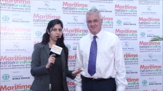 Anchor/ MC Deipti Dewan Harwani at the Maritime Nation India 2016 Conference & exhibition