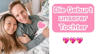 Die Geburt unserer Tochter 💖 GEBURTSBERICHT! Schnelle natürliche Geburt ohne PDA | Mamiseelen