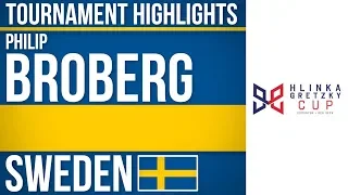 Philip Broberg | Hlinka Gretzky Cup | Tournament Highlights