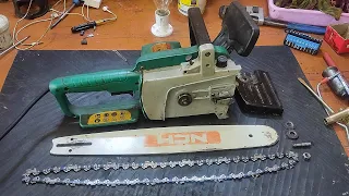 Dongcheng 16inch chainsaw machine repair | How to repair electric chainsaw machine #chainsaw