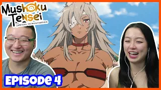 HOLYYYYY GHISLAINE, ALSO WE HATE PAUL LOL 😡 | Mushoku Tensei Episode 4 Reaction & Discussion