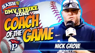 DMV Strike Zone Interviews Patriot's Head Coach Nick Grove