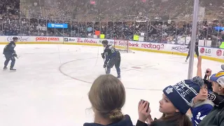 Toronto Maple Leafs warm-up