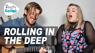 ADELE - 'ROLLING IN THE DEEP' Acoustic Guitar Cover