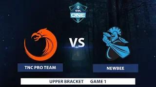 TNC vs Newbee Game 1 | Bo3 | ESL One Genting 2018