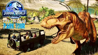 BIODOME PARK! Dinosaurs in AVIARY | Park Tour | Jurassic World Evolution 2