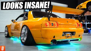 Building and Heavily Modifying a 1989 Nissan Skyline R32 GTS-T - Part 15: LOWGLOW & Interior!