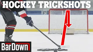 ONE FULL DAY OF HOCKEY TRICKSHOTS