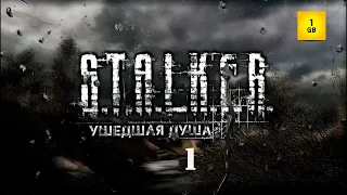 S.T.A.L.K.E.R. - Ушедшая душа ч.1 Начало.С пулеметом на псевдогиганта.Где отряды? Первые вылеты!