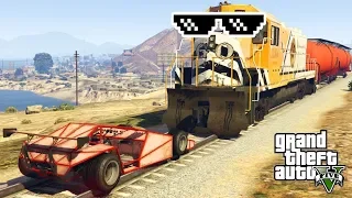 GTA 5 Thug Life - Баги, Приколы, Фейлы, Трюки, Смешные Моменты #24