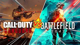 BATTLEFIELD 2042 VS COD VANGUARD #Shorts