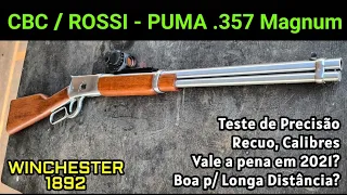 Puma 357 Magnum, Teste de Precisão, Recuo e Calibres. Vale a Pena em 2021? Bom p/ Longa Distância?