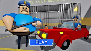 Car Barry's Prison Run In Roblox | Roblox Car Game | Roblox Full Gameplay | Barry's Prison #roblox