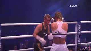 Elina Tissen vs Nina Meinke - GBU, Women's International Boxing Federation World Featherweight Title