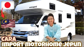 How to Import Japan Motorhome Campervan & U.K Caravan [Step by Step Tutorial] Without AP !