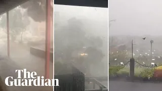 Victoria weather: intense storms bring heavy rain, wind and blackouts