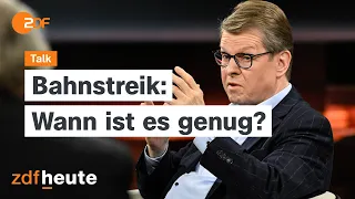 Ist der Bahnstreik einer zu viel? | Markus Lanz vom 10. Januar 2024