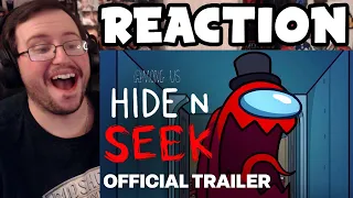 Gor's "Among Us" Hide N Seek Mode Official Trailer REACTION