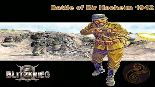 Blitzkrieg Gameplay - Battle of Bir Hacheim 1942 - [Germany vs France]