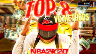 *NEW* BEST & FASTEST WAYS TO EARN VC IN NBA 2K20 ! TOP 8 LEGIT METHODS TO GET VC EASILY IN NBA2K20 !