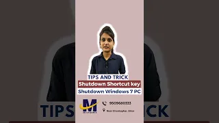 shutdown windows 7 pc | computer shutdown shortcut key #shorts #short #shortsvideo  #shortcutkeys