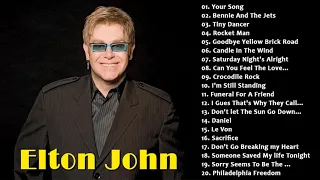 Elton John Greatest Hits Full Album 💯💯💯 Elton John Best Songs 💯💯💯 Best Rock Ballads 80's, 90's