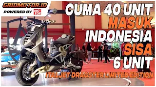 40 UNIT ITALJET DRAGSTER 200 LIMITED EDITION MASUK KE INDONESIA DARI 499 UNIT PRODUKSI UNTUK DUNIA