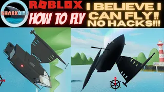 How to fly in Shark Bite Roblox! (No Hacks)