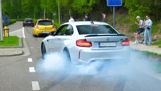 Modified Cars leaving Carshow - RACE WARS 2024 | 900hp M3 g80, BRABUS GT800, 630hp C63,...