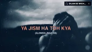 Ye Jism hai toh kya | SLOWED + REVERB |