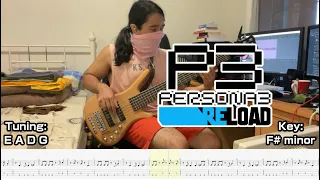 Persona 3 Reload - Unavoidable Battle | Bass Cover (TAB/sheet music included)