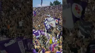 Fiorentina   Lecce 2-2 on 27/08/2023  Viola Fans and Curva Fissile