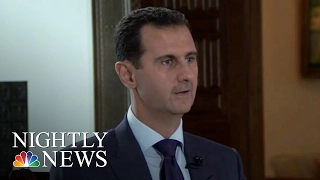 Syrian President Bashar Al-Assad: Exclusive Interview | NBC Nightly News