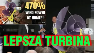 Turbina o sprawności 470%??? Jak to możliwe