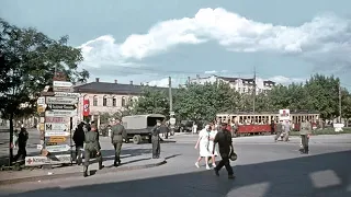 Якісна німецька кінохроніка міста Дніпра тих часів • Дніпропетровськ у 1941 році 🎞 #дніпро #окупація