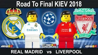 Road to Kiev • Champions League Final 2018 • Real Madrid vs Liverpool • Kyiv 2018 • Lego Football