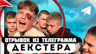 Отрывок из телеграмма // Декстер // у МАКСА УГНАЛИ ПИТБАЙК