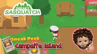 Sneaky Sasquatch - Sneak Peek | Campsite Island, is it for the multiplayer?