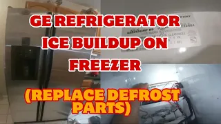 How to Fix GE Refrigerator NOT Working, Freezer Working | Ice Build Up in Freezer| Model GSS25SGMFBS