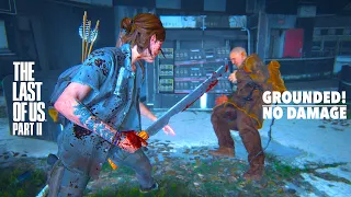 The Last of Us 2 PS5 Aggressive Kills Ellie VS Scars (GROUNDED | NO DAMAGE) The Seraphites 4K/60FPS