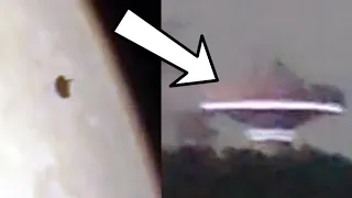 Is there a UFO on the moon? Did a UFO land in Korea?